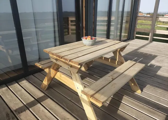 Blue - De Madeira בקתה *