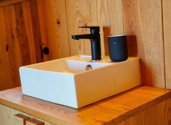 Blue - De Madeira בקתה *